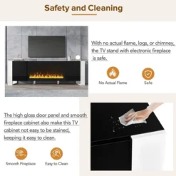 NicBex 68.1 Inch Fireplace TV Stand For TVs Up To 78",Media Entertainment Center Console Table With 34.2"Electric Fireplace Insert 10 NicBex 68.1 Inch Fireplace TV Stand For TVs Up To 78",Media Entertainment Center Console Table With 34.2"Electric Fireplace Insert -Nicbex GUEST b86fdfb8 ee36 4ac6 94a8 af8a56c0ca80