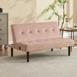 NicBex Couches For Living Room Foldable Sofa Bed Convertible Folding Couch With Adjustable Backrest And Charging Port For Apartment 17 NicBex Couches For Living Room Foldable Sofa Bed Convertible Folding Couch With Adjustable Backrest And Charging Port For Apartment -Nicbex GUEST bbd54f0c 5a2f 421b adf7 63718c56871d