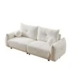 NicBex Couches For Living Room 90" Loveseat Sofa Couch Lamb's Wool Upholstered 2-seater Sofa With 2 Cushions And 2 Ball Pillows 1 NicBex Couches For Living Room 90" Loveseat Sofa Couch Lamb's Wool Upholstered 2-seater Sofa With 2 Cushions And 2 Ball Pillows -Nicbex GUEST bd59549c 54ec 44f3 bfd9 97b70ab504aa