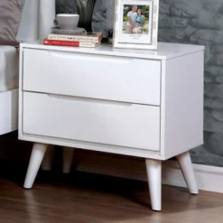 NicBex 24" Modern Nightstand With Tapered Legs,Wooden Night Stand With Drawers,Solid Rubberwood Bedside Table For Bedroom Furniture 15 NicBex 24" Modern Nightstand With Tapered Legs,Wooden Night Stand With Drawers,Solid Rubberwood Bedside Table For Bedroom Furniture -Nicbex GUEST bed02cfe 1ad1 472b bb91 9b559b71b35b 1