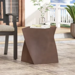 NicBex Minimalist Concrete End Table, Outdoor Accent Side Table, LightWeight Weather-Resistant Balcony Stool For Yard Patio Garden 16 NicBex Minimalist Concrete End Table, Outdoor Accent Side Table, LightWeight Weather-Resistant Balcony Stool For Yard Patio Garden -Nicbex GUEST beefdf72 aeaa 41f3 82d8 752610f5b7ec