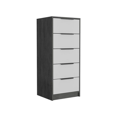 NicBex 5 Drawer Dresser For Bedroom,Modern Style Drawers With Black Handle,Dressers For Kids Room,Living Room,Entry And Hallway 8 NicBex 5 Drawer Dresser For Bedroom,Modern Style Drawers With Black Handle,Dressers For Kids Room,Living Room,Entry And Hallway - Image 6