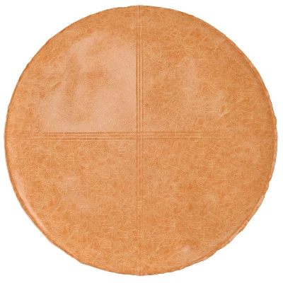 NicBex Large Round Coffee Table Pouf Ottoman Footstool For Living Room, Bedroom, Distressed Brown 3 NicBex Large Round Coffee Table Pouf Ottoman Footstool For Living Room, Bedroom, Distressed Brown