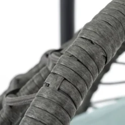 NicBex Egg-Shaped Hammock Chair With Stand,Porch Swing Chair With Cushion,Wicker Hanging Chair Outdoor For Bedroom,Living Room,Balcony,Dark Gray 11 NicBex Egg-Shaped Hammock Chair With Stand,Porch Swing Chair With Cushion,Wicker Hanging Chair Outdoor For Bedroom,Living Room,Balcony,Dark Gray -Nicbex GUEST c2a9d342 153f 4ad1 ad89 8f6549c52a93