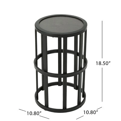 NicBex Modern Metal Outdoor End Table Outdoor Side Table, Patio Table Small Table Outdoor Coffee Table For Backyard, Balcony, Porch 3 NicBex Modern Metal Outdoor End Table Outdoor Side Table, Patio Table Small Table Outdoor Coffee Table For Backyard, Balcony, Porch