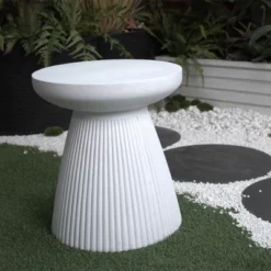 NicBex 18.1" Modern Outdoor Side Table,Heavy-Duty Round End Table With Faux Terrazzo Finish,Patio Table For Garden,Poolside,Outdoor Furniture 10 NicBex 18.1" Modern Outdoor Side Table,Heavy-Duty Round End Table With Faux Terrazzo Finish,Patio Table For Garden,Poolside,Outdoor Furniture -Nicbex GUEST c8a118b7 98ad 4ee1 8bcc 0e1c89ee700d