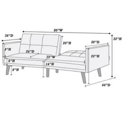NicBex Modern Comfy Loveseat Sofa Convertible Sleeper Sofa Bed Tufted Buttons Sofa Couch With Wood Legs For Living Room,Apartment 10 NicBex Modern Comfy Loveseat Sofa Convertible Sleeper Sofa Bed Tufted Buttons Sofa Couch With Wood Legs For Living Room,Apartment -Nicbex GUEST c9ecf953 a18d 4e9f a853 e78fd93f1710