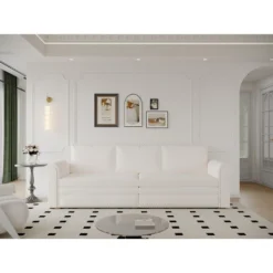 NicBex Couches For Living Room 93.7" Pull-Out Sofa Bed Velvet Convertible Sleeper Sofa Bed With Side Storage For Apartment 10 NicBex Couches For Living Room 93.7" Pull-Out Sofa Bed Velvet Convertible Sleeper Sofa Bed With Side Storage For Apartment -Nicbex GUEST cda3667a cbc8 4906 8155 8416bf1d3a82