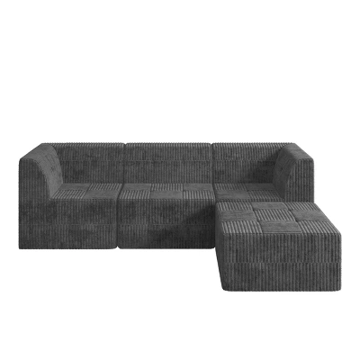 NicBex Couches For Living Room Single Seat Compressed Sofa Corduroy Sectional Sofa Couch Modern Upholstered Sofa Bed Sleeper For Apartment 3 NicBex Couches For Living Room Single Seat Compressed Sofa Corduroy Sectional Sofa Couch Modern Upholstered Sofa Bed Sleeper For Apartment