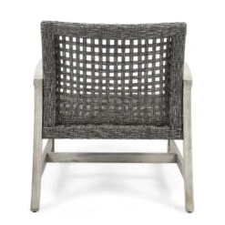 NicBex Set Of 2 Antique-Style Wicker Club Chair, Weather-Resistant Outdoor Dining Chairs With Acacia Wood & Wicker, Gray 23 NicBex Set Of 2 Antique-Style Wicker Club Chair, Weather-Resistant Outdoor Dining Chairs With Acacia Wood & Wicker, Gray -Nicbex GUEST d1b3f791 615f 445c ae78 45737baf2654