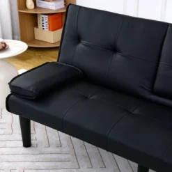 NicBex Convertible Sofa Bed,67" Modern Futon Sofa Bed With Cup Holder,Sleeper Couch For Small Spaces,Apartments & Offices 15 NicBex Convertible Sofa Bed,67" Modern Futon Sofa Bed With Cup Holder,Sleeper Couch For Small Spaces,Apartments & Offices -Nicbex GUEST d1f79d07 4587 4d44 801d 17022e30bb5c