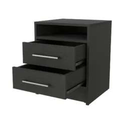 NicBex Nightstand With 2 Drawers, Bedside Table With 1 Shelf, Modern Night Stand For Bedroom Living Room 14 NicBex Nightstand With 2 Drawers, Bedside Table With 1 Shelf, Modern Night Stand For Bedroom Living Room -Nicbex GUEST d3b0729f 92c7 41e6 9b80 ccb9c3532ffa