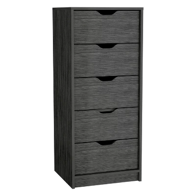 NicBex 5 Drawers Tall Dresserr For Bedroom,Modern Style Wooden Drawers With Free Handle,Dressers For Kids Room,Living Room,Entry And Hallway 8 NicBex 5 Drawers Tall Dresserr For Bedroom,Modern Style Wooden Drawers With Free Handle,Dressers For Kids Room,Living Room,Entry And Hallway - Image 6