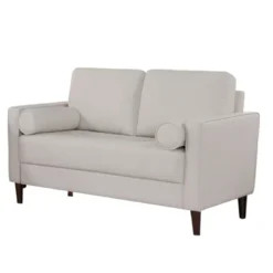 NicBex Couches For Living Room 1pc Contemporary Sofa Loveseat Only Leatherette Upholstered Sofa With Pillows, Off-White 9 NicBex Couches For Living Room 1pc Contemporary Sofa Loveseat Only Leatherette Upholstered Sofa With Pillows, Off-White -Nicbex GUEST d7260b65 201d 4ac0 a684 51be4fbeedf7
