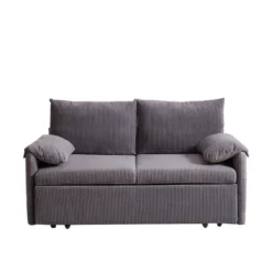 NicBex 65 Inch Corduroy Convertible Sleeper Sofa Bed With 2 Pillows,Pullout Bed And Side Pockets For Small Spaces,Living Room,Apartment 16 NicBex 65 Inch Corduroy Convertible Sleeper Sofa Bed With 2 Pillows,Pullout Bed And Side Pockets For Small Spaces,Living Room,Apartment -Nicbex GUEST d9d792ed 26c0 4326 b0cf 757d1764cbb4