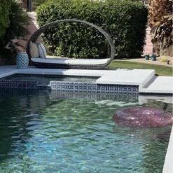 Outside Garden Wicker Overhead Canopy Daybed With Water Resistant Cushion-Christopher Knight Home -Nicbex GUEST dc56d0b8 7798 4faa 8e6b 30d86fab5577