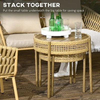 NicBex Ceramic Garden Stool With Double-Coin Knotted Ring Design, Outdoor Side Table For Patio, Versatile Patio End Table, Decorative Outdoor Table 3 NicBex Ceramic Garden Stool With Double-Coin Knotted Ring Design, Outdoor Side Table For Patio, Versatile Patio End Table, Decorative Outdoor Table