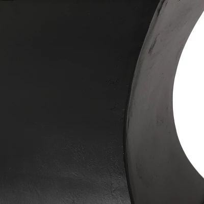 NicBex Modern 17.25" Square Side End Table,Sturdy Patio Concrete Outdoor End Table With Pedestal Base For Garden & Deck Furniture 5 NicBex Modern 17.25" Square Side End Table,Sturdy Patio Concrete Outdoor End Table With Pedestal Base For Garden & Deck Furniture - Image 3