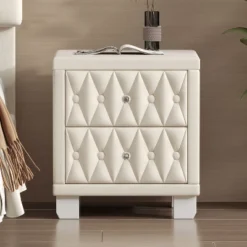 NicBex Modern Nightstand With Drawers,Velvet Bedside Table With Crystal Knobs,Night Stand With Button-Tufted,Side Table For Bedroom,Living Room 13 NicBex Modern Nightstand With Drawers,Velvet Bedside Table With Crystal Knobs,Night Stand With Button-Tufted,Side Table For Bedroom,Living Room -Nicbex GUEST dfa1482d 0f9e 4d9d b8aa 183df52be054