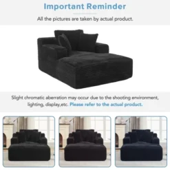 NicBex Modern Corduroy Upholstered Sofa Bed With Back Cushion & Removable Pillows,Fluffy Sleeper Chair For Living Room,Bedroom 10 NicBex Modern Corduroy Upholstered Sofa Bed With Back Cushion & Removable Pillows,Fluffy Sleeper Chair For Living Room,Bedroom -Nicbex GUEST dfdb9147 d339 41ef 977d 9354fde80bf6