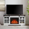 NicBex Fireplace TV Stand With 23"Electric Fireplace Insert Modern Sliding Glass Doors Media Entertainment Center For TV Up To 65",White 1 NicBex Fireplace TV Stand With 23"Electric Fireplace Insert Modern Sliding Glass Doors Media Entertainment Center For TV Up To 65",White -Nicbex GUEST e1ffe64c a88d 4e56 909d 40a94f5807c0
