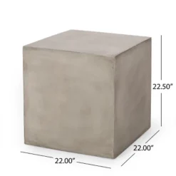 NicBex Outdoor End Table Modern Outdoor Side Table, LightWeight Concrete Patio Table Outdoor Coffee Table Small Table For Backyard, Balcony, Porch 14 NicBex Outdoor End Table Modern Outdoor Side Table, LightWeight Concrete Patio Table Outdoor Coffee Table Small Table For Backyard, Balcony, Porch -Nicbex GUEST e6fd0ff5 e72a 4384 8386 a679c844e0b5