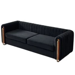 NicBex Couches For Living Room 84.25inch Cloud Couch Contemporary Velvet Upholstered 2 Seater Sofa Couch With Polished Gold Stainless Steel Legs 15 NicBex Couches For Living Room 84.25inch Cloud Couch Contemporary Velvet Upholstered 2 Seater Sofa Couch With Polished Gold Stainless Steel Legs -Nicbex GUEST e92c5c76 4011 4d6a 9782 d54bf38e3297