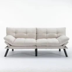 NicBex Modern Folding Sofa Bed, Versatile 2-in-1 Sleeper Sofa, Convertible Loveseat Sofa With Adjustable Armrests & Backrest, Couches For Living Room -Nicbex GUEST e9caf0f4 d40c 48d2 85ca 642073538f4c