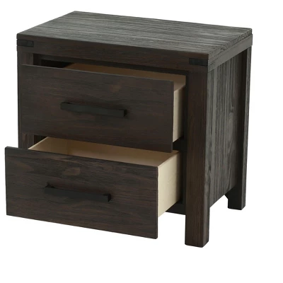 NicBex 2 Drawers Dresser For Bedroom,Chest Of Drawers With Black Metal Handle Design,Modern Freestanding Dresser,Storage Dressers For Bedroom 4 NicBex 2 Drawers Dresser For Bedroom,Chest Of Drawers With Black Metal Handle Design,Modern Freestanding Dresser,Storage Dressers For Bedroom - Image 2