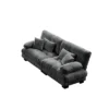 NicBex Couches For Living Room 2-Seater Sofa Cloud Couch Comfort Chenille Upholstered Sofa 2 Lumbar Pillows And 2 Throw Pillows For Bedroom -Nicbex GUEST ed0146d8 c8ef 46d3 85db dd082e010f53