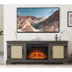 NicBex TV Stand Entertainment Center Fireplace TV Stand With Adjustable Shelf Wood For TVs Up To 70 Inches 13 NicBex TV Stand Entertainment Center Fireplace TV Stand With Adjustable Shelf Wood For TVs Up To 70 Inches -Nicbex GUEST ee088b87 ee61 4b25 828c f9ed5d260791