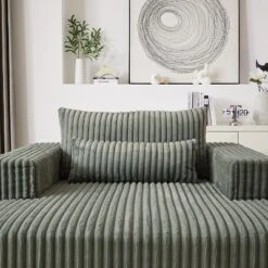 NicBex Couches For Living Room 75"W Corduroy Sponge Sofa Lounge Chair Fluffy Modern Sleeper Chair With 2 Throw Pillows, No Assembly Required 12 NicBex Couches For Living Room 75"W Corduroy Sponge Sofa Lounge Chair Fluffy Modern Sleeper Chair With 2 Throw Pillows, No Assembly Required -Nicbex GUEST efb62d0d 312e 4b20 bdae a2fb3cc910d8