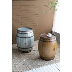 NicBex Outdoor End Table Modern Drum Outdoor Coffee Table Outdoor Side Table, Drum Patio Table Small Table For Backyard, Balcony, Porch 13 NicBex Outdoor End Table Modern Drum Outdoor Coffee Table Outdoor Side Table, Drum Patio Table Small Table For Backyard, Balcony, Porch -Nicbex GUEST f1f57bb6 51c7 4deb 8111 84715c38c5b2