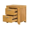 NicBex Dresser For Bedroom,Chest Of Drawers With White Metal Handles Design,Storage Dressers For Bedroom